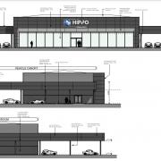 How the new Hippo Motor Group showroom on Millbank Business Park will look