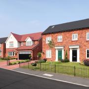 A street scene of new Elan homes similar to those coming soon to Tower Gardens