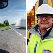 Lancashire County Councillor Rupert Swarbrick, cabinet member for highways and transport