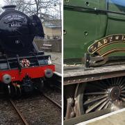 The Flying Scotsman and Lady of Legend on the East Lancashire  Railway