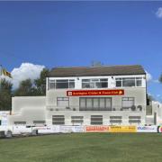 How the proposed new Accrington Cricket and Tennis Club pavilion and terracing will look