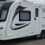 The caravan was stolen from a secure compound in Gisburn