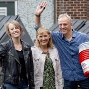 Laura Nuttall (left) with her mum Nicola and dad Mark