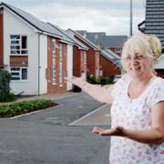 REBUILDING COMMUNITY Christine Connell at her home in Mosley Walk, Blackburn