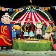 Sarah & Duck's Big Top Birthday will be coming to the Darwen Library Theatre next week