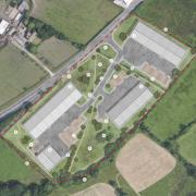 Plans for business units at the side of the A59 near Balderstone have been rejected