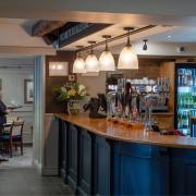 The bar area at The Millstone in Mellor