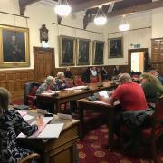 Pendle Council's Colne & District Area Committee at Colne Town Hall