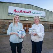 Ann Forshaw, right, and her granddaughter Emma Baker with the new products