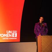 Blackburn business Lee Chambers picked up an award at the United Nations Women UK Awards