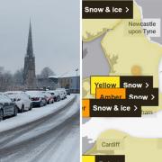 Weather warnings in place as heavy snow forecast