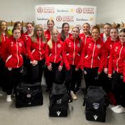 The Accrington Stanley Under-18s team who are currently in Dallas