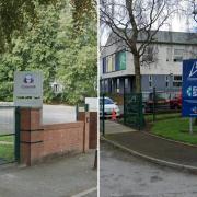 Crosshill in Darwen and Eden school in Blackburn