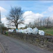 Rubbish cleared up by Ossy Litter Pickers