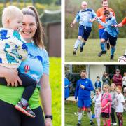 A charity football match at Rimington FC raised thousands for the Alder Hey Children's Hospital.