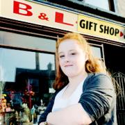 DISCOVERY Teenager Kelly Grihault who found the jewellery stolen from B and L Gifts in Great Harwood