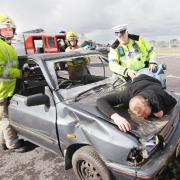 Emergency services take part in the simulation