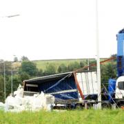 Lorry drama caused traffic chaos at Rising Bridge