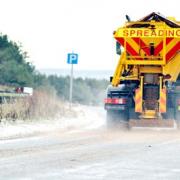 KEEPING US SAFE Gritters out
