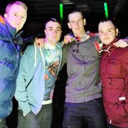 DJ LP Lewis Pearce, MC Lukey P, Luke Purceoo, DJ Evvo Declan Evans and FergieB Brendan Ferguson