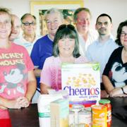 Some of the church group who are looking into setting up a foodbank in West Craven