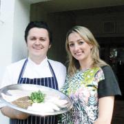 Chef Antony Shirley and landlady Joycelyn Neve