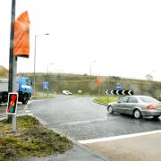 Belthorn roundabout traffic lights are not working properly
