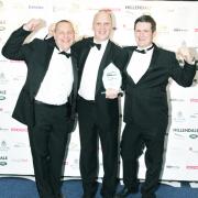 Michael Lowcock, David Palmer MD and Tom Simpson of DP Structures