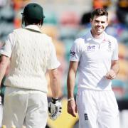 James Anderson claimed three wickets