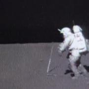Astronaut Charles Duke During an Apollo 16 Lunar Surface EVA