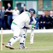 Jack Dewhurst is bowled Picture: KIPAX