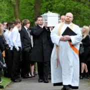Hundreds say farewell to Burnley boy who fell from canal bridge pipe