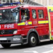 Sports car destroyed in fire near Chorley