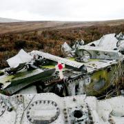 CRASH: The remains of a USAAF P-38G Lightning which crashed in the Forest of Bowland