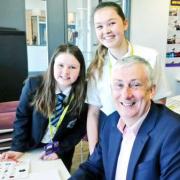 VISIT: Lindsay Hoyle, who lives in the town, on the campaign trail in Chorley