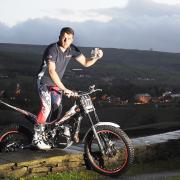 CHANCE: Trials rider Jack Spencer from Tunstead is hoping for a strong performance this weekend