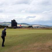 EXPERIENCE: Clitheroe golfer Mark Young in action during day two of The Open Championship where he missed the cut