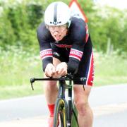 WIN: Ryan Perry raced to victory in the national 25-mile championships