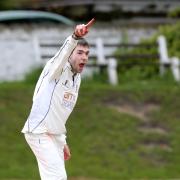 MAGNIFICENT: Padiham’s  seven-wicket Nathan Whitehead