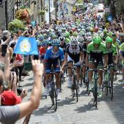 BOOM: The Tour de France coming to Yorkshire last year led to an increase in participation in cycling