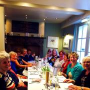 Ladies at the Headway Lancaster and Morecambe Bay charity luncheon and fashion show