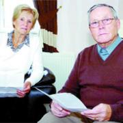 ROBBED: Vincent and Frances McNally of Blackburn were robbed at gunpoint in Alvor, Portugal