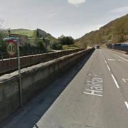 FLOOD RISK: The A646 at Eastwood, near Todmorden