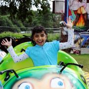 Fun fair at Witton Park, Blackburn...Pictured is Janat Ilyas, 8, from Galligreaves, Blackburn..