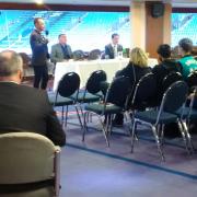 Mike Cheston and Tony Mowbray addressed fans at the bi-annual Supporters Consultation Meeting