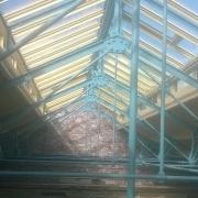 Todmorden Market Hall roof  after the improvements