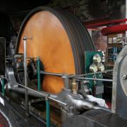 The steam engine at Bancroft Mill Engine Trust