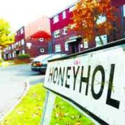 STREET OF TERROR: Residents in Honeyhole fled inside