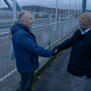 The programme spoke to taxi drivers Ian Goodliffe and Mohammed Nawaz about their views on segregation in the town PIC: BBC Panorama