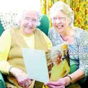 Family gets together to wish Blackburn woman happy 100th
